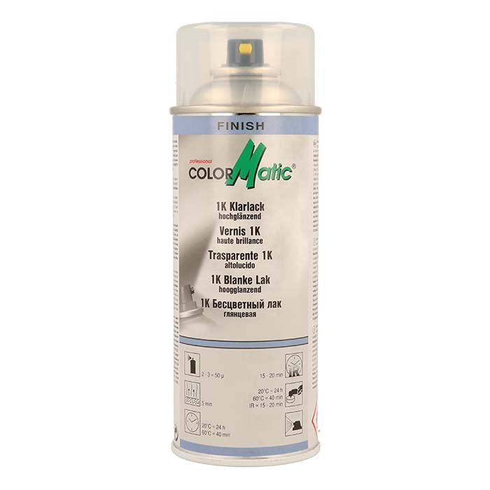 ColorMatic, Klar Højglans Lak, 400ml
