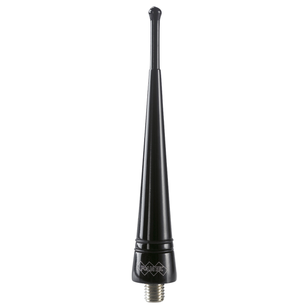 AutoPro, Universal Sort Bilantenne 90mm med Multi-Skruer