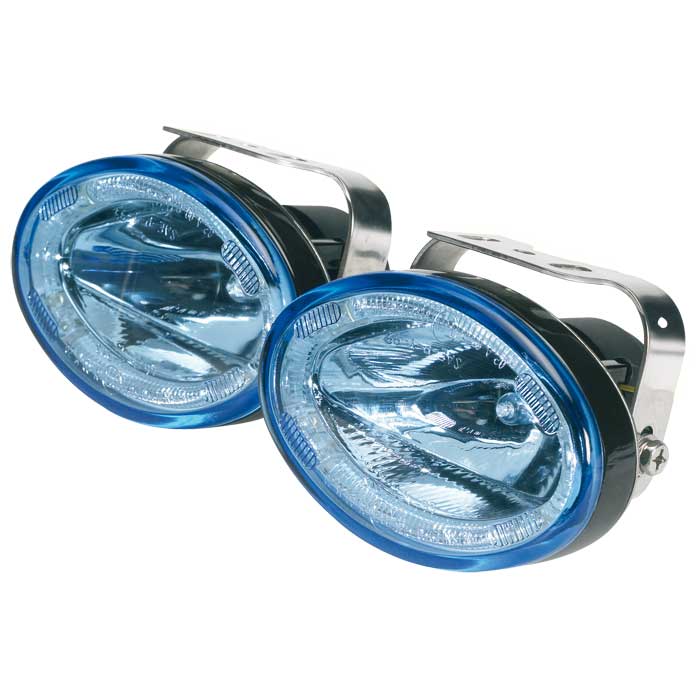 Defa, Fjernlygtesæt Med Angel Eyes Blå