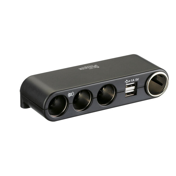 Avant, Strømudtag Med 4 Udtag Og USB 12/24v