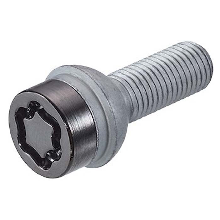 McGard, Sort Låsebolt M14x1.5 Kugle