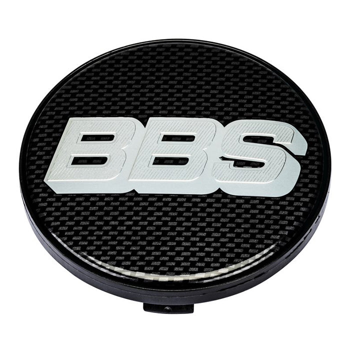 BBS, Sølv/Sort Aluminium Centerkapsel 56mm