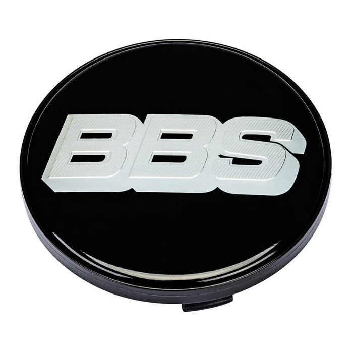 BBS, Sølv/Sort Aluminium Centerkapsel 71mm