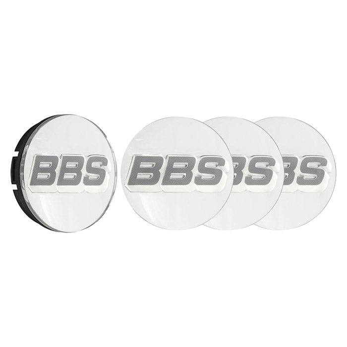 BBS, Krom 3D Centerkapsler Ø56mm - 4 Stk Sæt