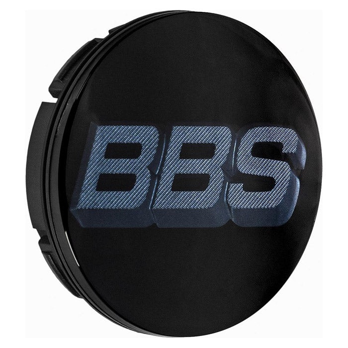 BBS, Sort 3D Roterende Centerkapsel Ø56mm med Indigo Logo