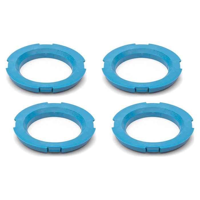 BBS, Light Blue Centering Rings 54.1mm - Pack of 4