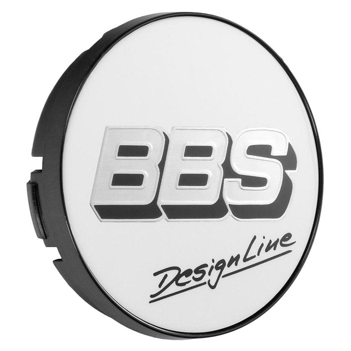 BBS, Sølv Centerkapsel med Sort/Grå Logo Ø56mm