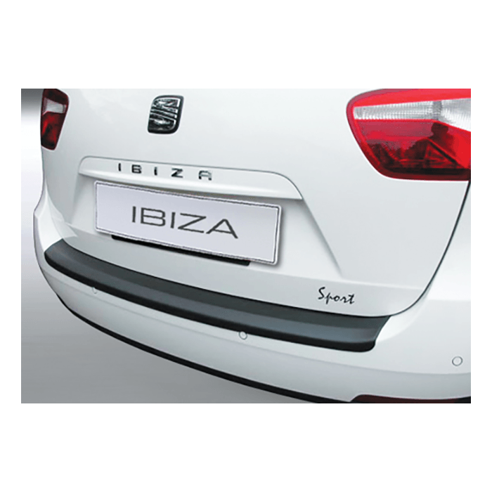 RGM, Læssekantbeskytter til Seat Ibiza STC (2010-2016), ABS plast, sort