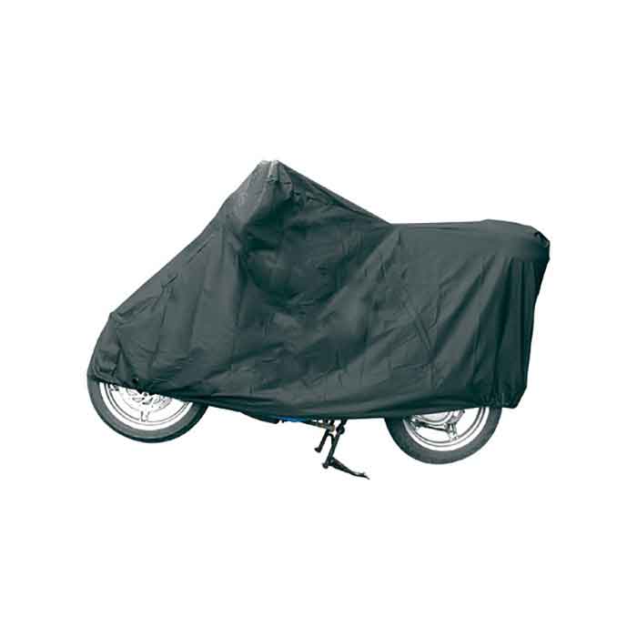 AutoPro, Sort Polyester Motorcykelgarage M - 203x89x120cm