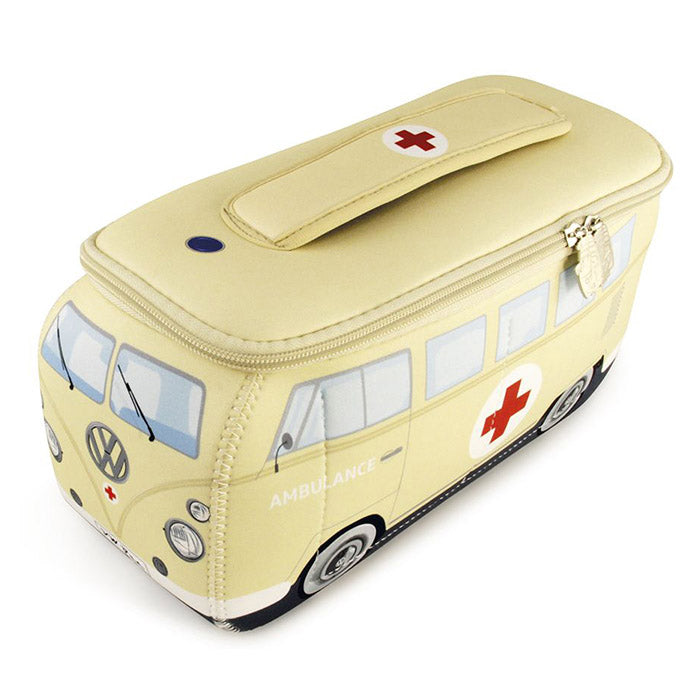 VW Collection,  T1 Ambulance Beige Neopren Toilettaske