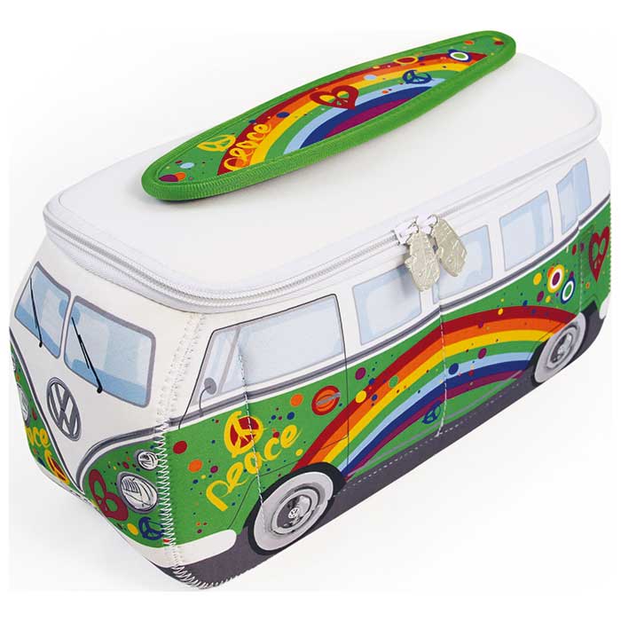 VW Collection,  T1 Bus Toilettaske - Peace Edition