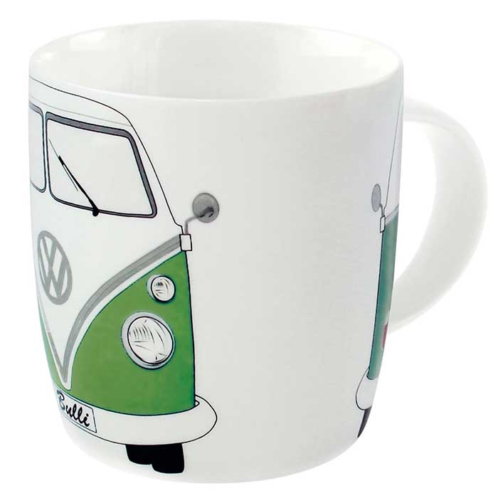 VW Collection,  Classic T1 Bus Grønt Krus - 370ml