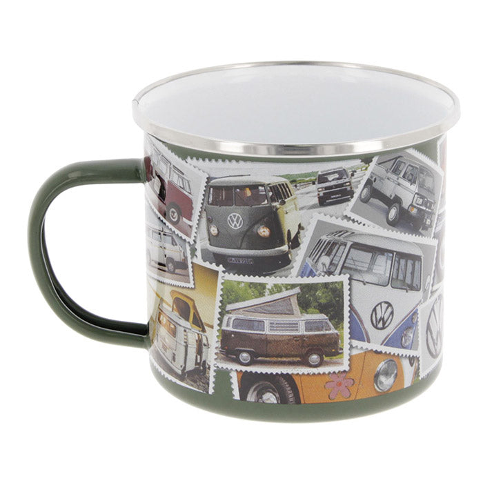 VW Collection,  T1 Bulli Emaljekrus 500ml med STAMPS Design