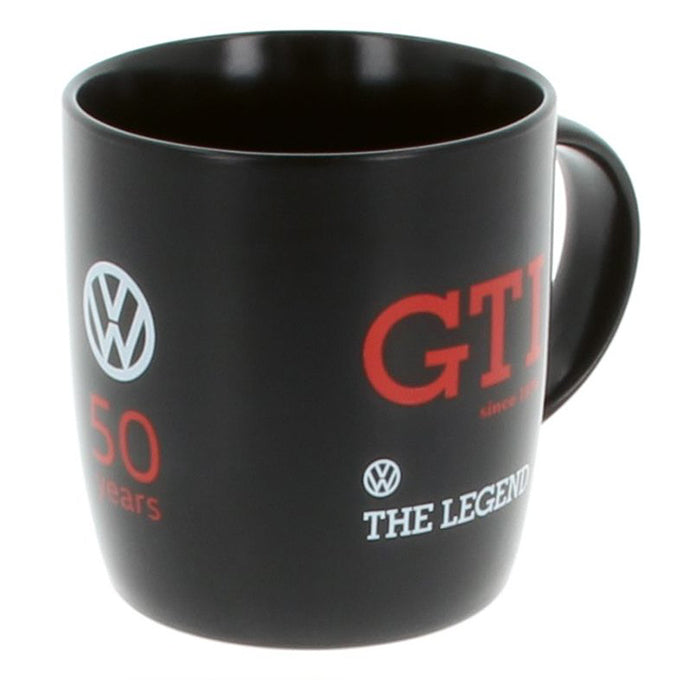 VW Collection, VW GTI Kaffekop 50-års ''The Legend'' Sort, 370 ml