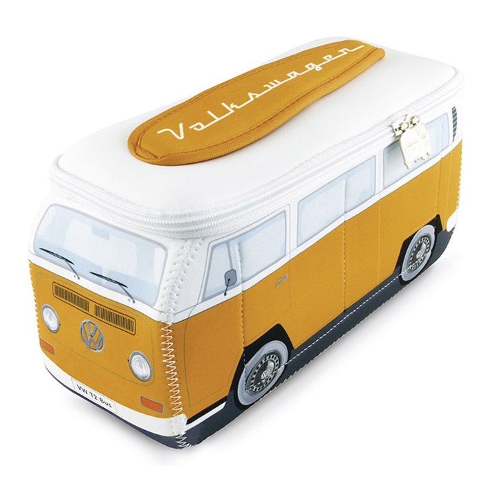 VW Collection,  T2 Bus Toilettaske i Orange Neopren