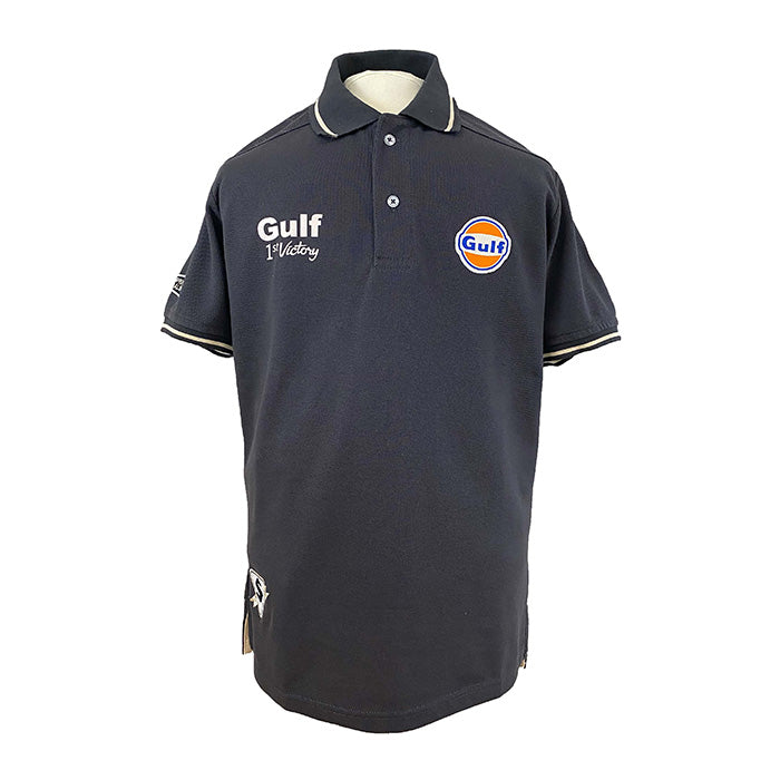 GPO, Vintage Mørkgrå Polo Shirt - Størrelse S