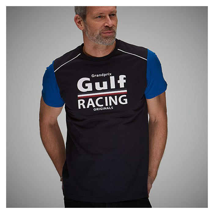 GPO, Marineblå Gulf, Racing T-Shirt i 3XL