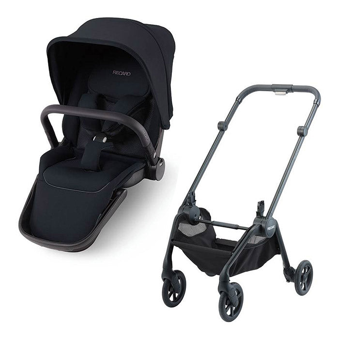 Recaro, Sadena Duo Klapvogn Select Night Black