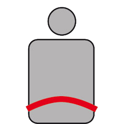 Securon, Hoftesele Til Bus 203cm