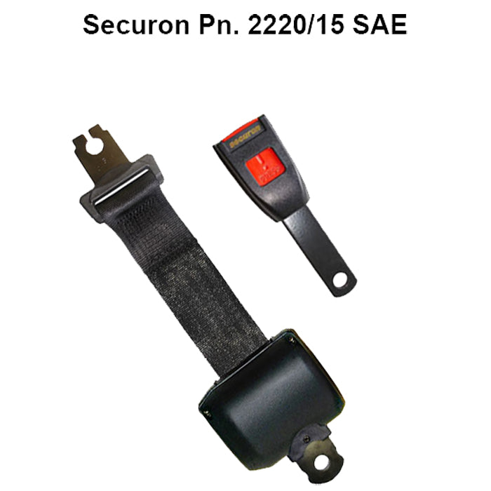 Securon, 2-pkt Rullesele 112 cm + 15cm Arm
