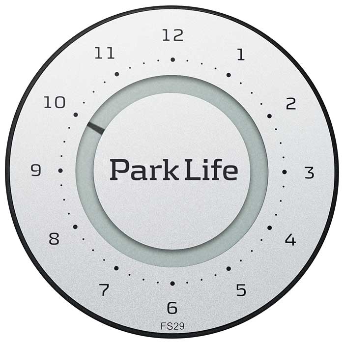 Needit, ParkLife Titanium - Elektronisk P-Skive uden Batteriskift