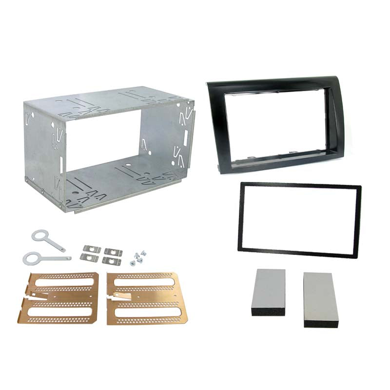 Connects2, Fiat Bravo 2-DIN Installation Kit (2007-2014) Black