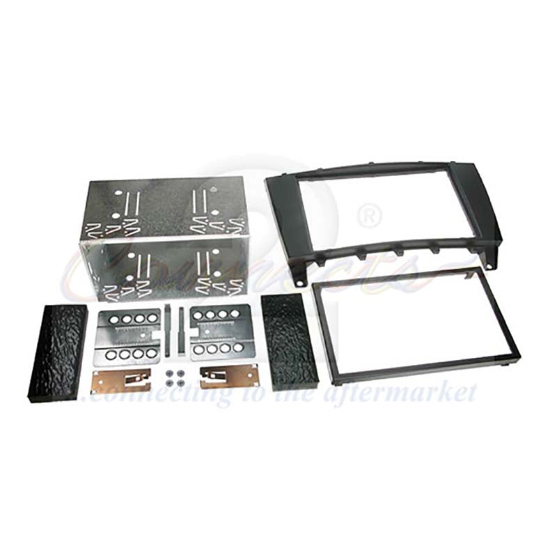 Connects2, 2-DIN Kit til Mercedes C-Klasse & SLK - Sort