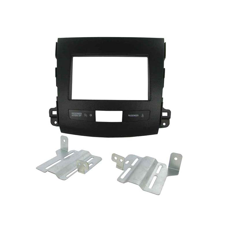 Connects2, Monteringskit 2-DIN til Peugeot 4007 (2007-2012), Sort