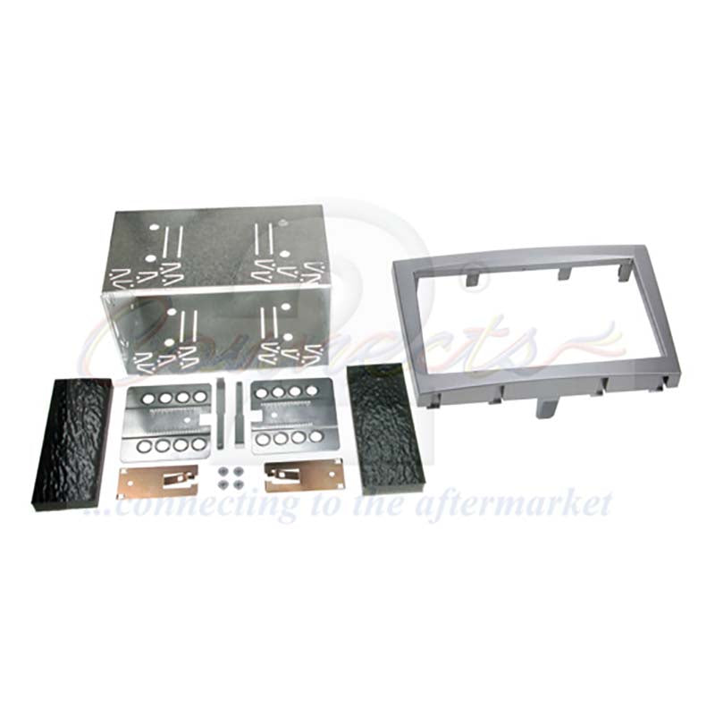 Connects2, Porsche 2-DIN Installation Kit Antracit