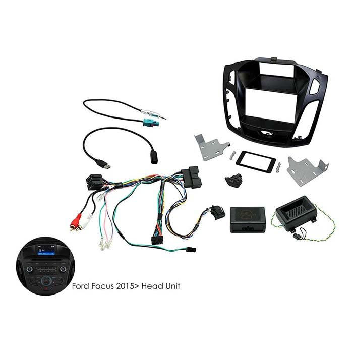 Connects2, Ford Focus 2015+ 2-DIN Installation Kit