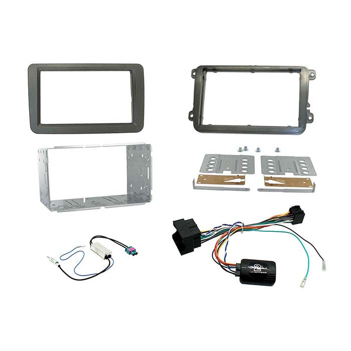 Connects2, Silver 2-DIN Kit for VW MIB-PQ 2015+