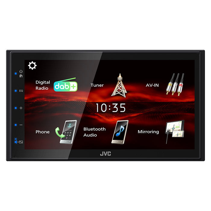 JVC, Touchscreen Bilradio med DAB+ og Bluetooth