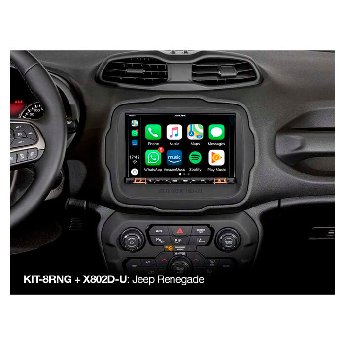 Alpine, Jeep Renegade 8 Installationskit