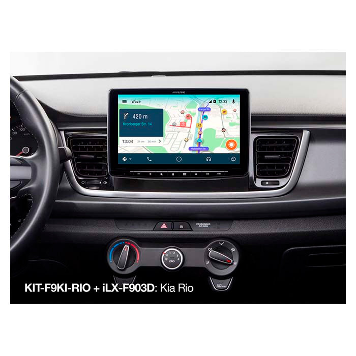 Alpine, Kia Rio 2017+ Bilradio Installationskit