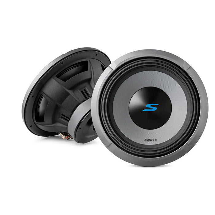 Alpine, 12 Tommer Subwoofer - Dobbelt 4 Ohm, 600W RMS, 1800W Peak