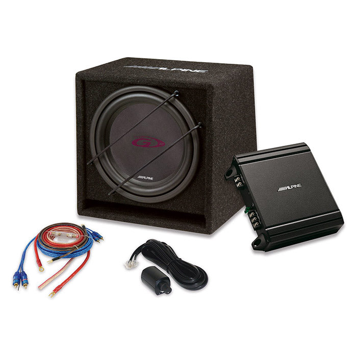 Alpine, V-Power 12" Subwoofer Kit med Fjernbetjening