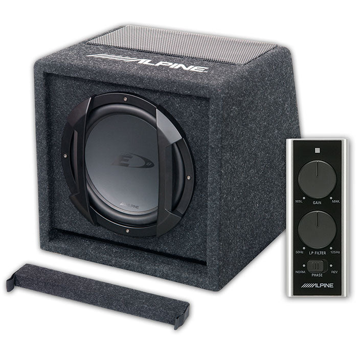 Alpine, Aktiv 150W Subwoofer med 8" Bas og Fjernbetjening