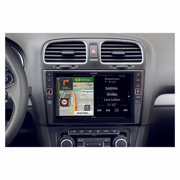 Alpine, Display 9" til VW Golf 6 - 3. Gen