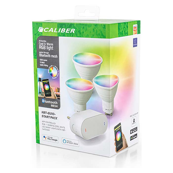 Caliber, LED Smart Home Starter Kit GU10