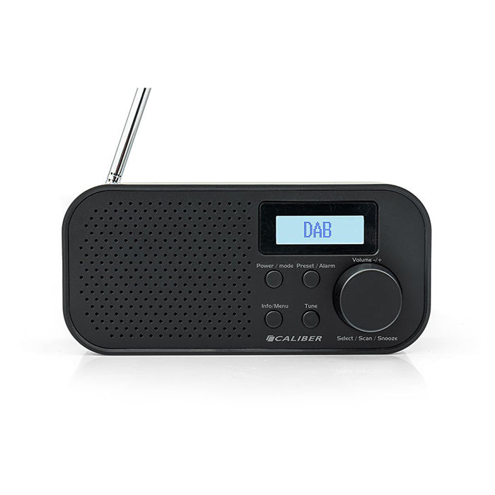 Caliber, Portable DAB+ FM Radio with Alarm Clock