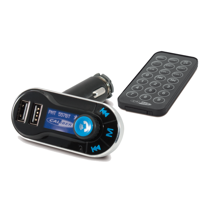 Caliber, Universal Bil Bluetooth Transmitter med USB og Aux