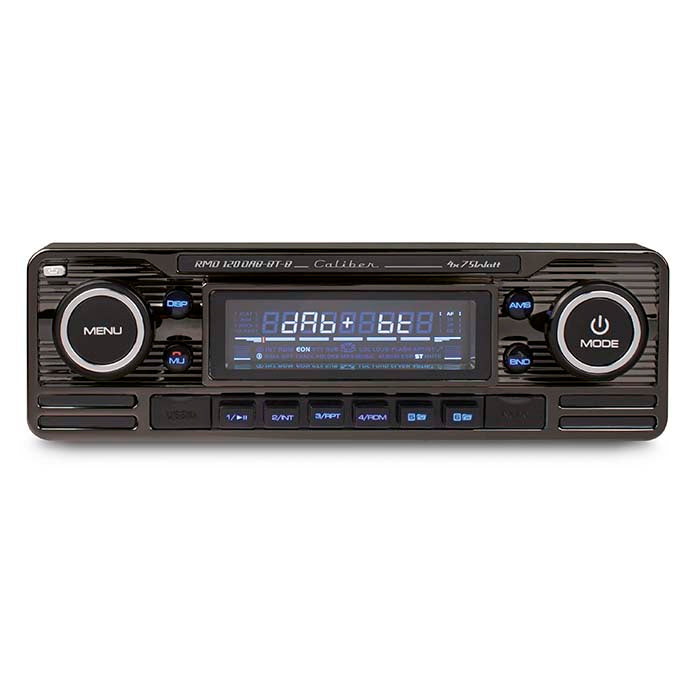 Caliber, Classic Car Radio med Bluetooth og DAB+