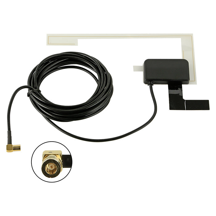 ACV, On-glass Antenne DAB+ Smb(f) 12V Fantomstrøm
