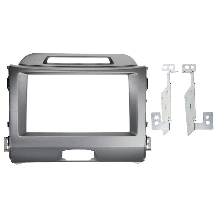 ACV, 2-DIN Kit Grå — Passer til KIA Sportage 2010-