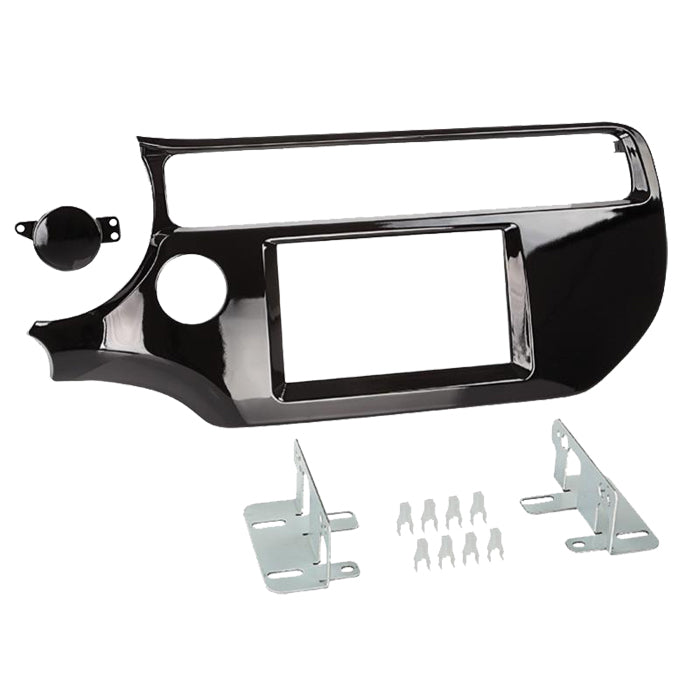 ACV, 2-DIN Kit Sort — Passer til KIA Rio (ub) 03/ 2015-
