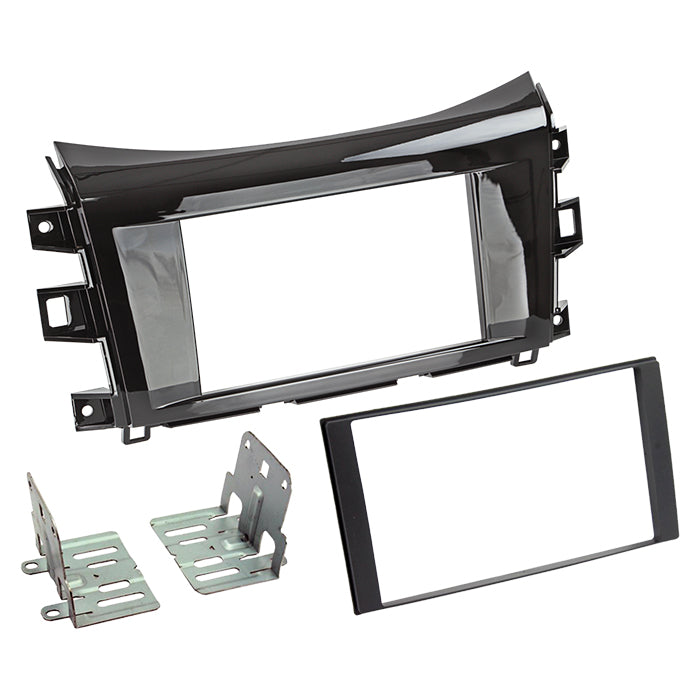 ACV, 2-DIN Radioramme Navara/alaskan Piano Sort