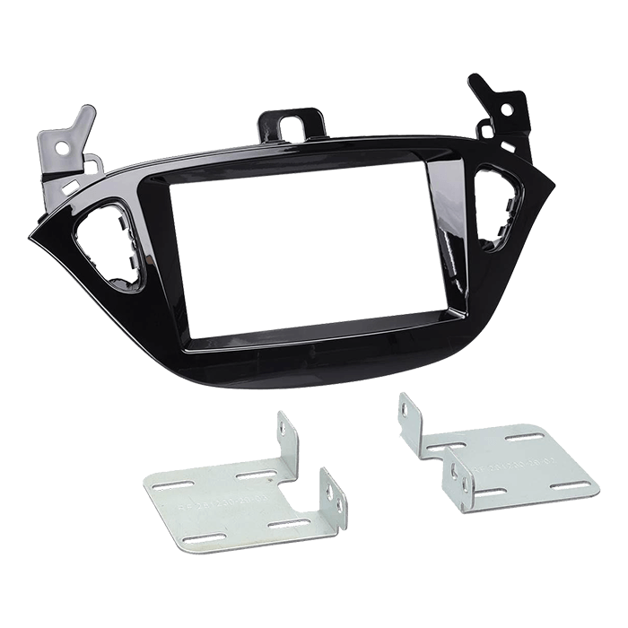 ACV, Piano Black 2-DIN Facia Plate for Opel Adam/Corsa E