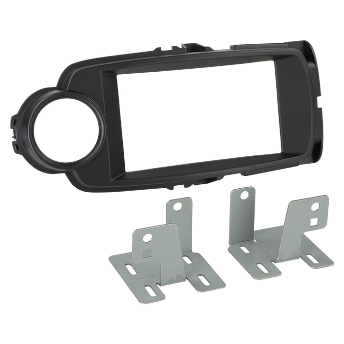 ACV, 2-DIN Radioramme Toyota Yaris(XP13) 09/14-02/20 Sort