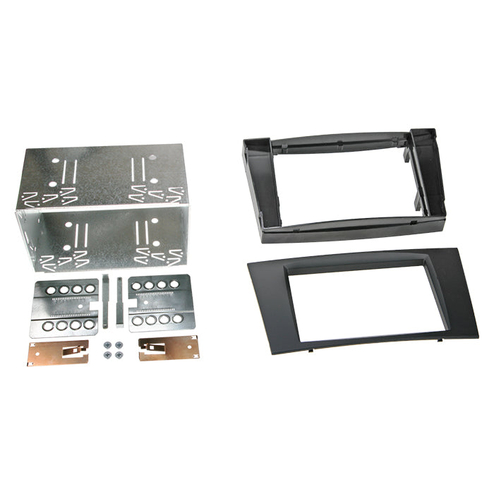 ACV, 2-DIN Radioramme Mercedes Cls/e-klasse Gummi Touch