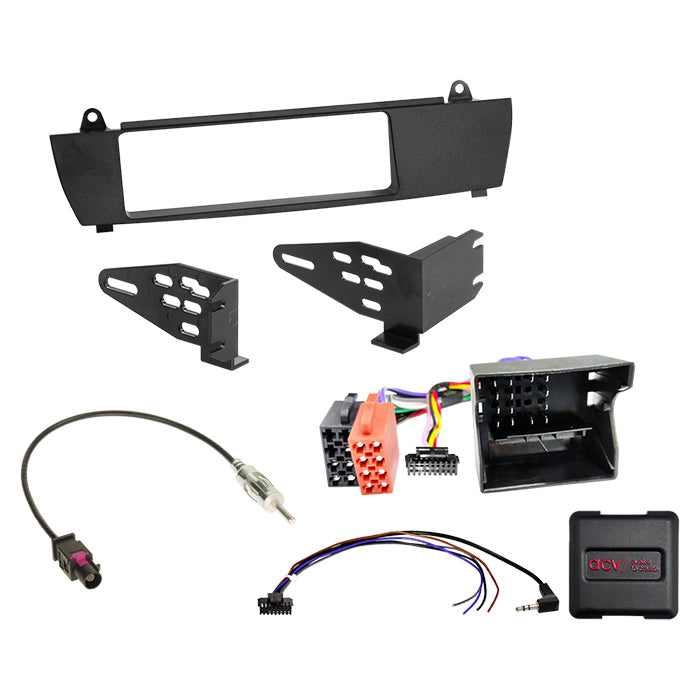 ACV, Komplet 1-DIN Kit 08/2010 — Passer til BMW X3(E83) 02/ 2004-